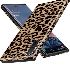 Samsung Note 10 cheetah print case